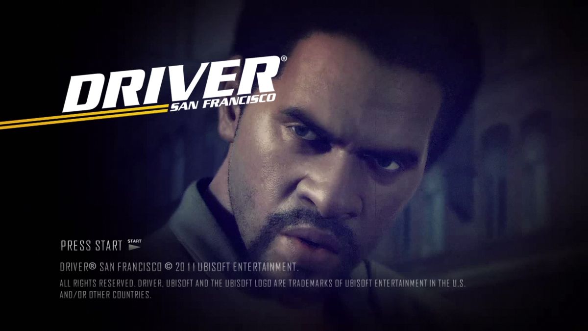 Driver: San Francisco (PlayStation 3) screenshot: Start screen