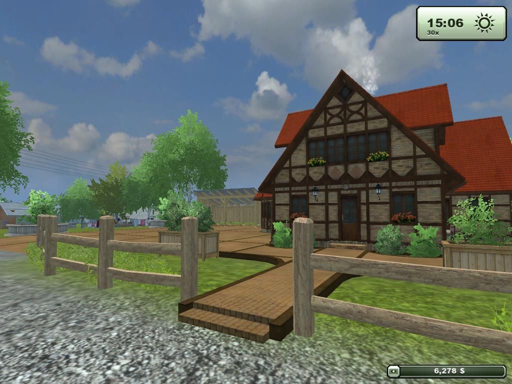 Farming Simulator 2013 (Windows) screenshot: Home