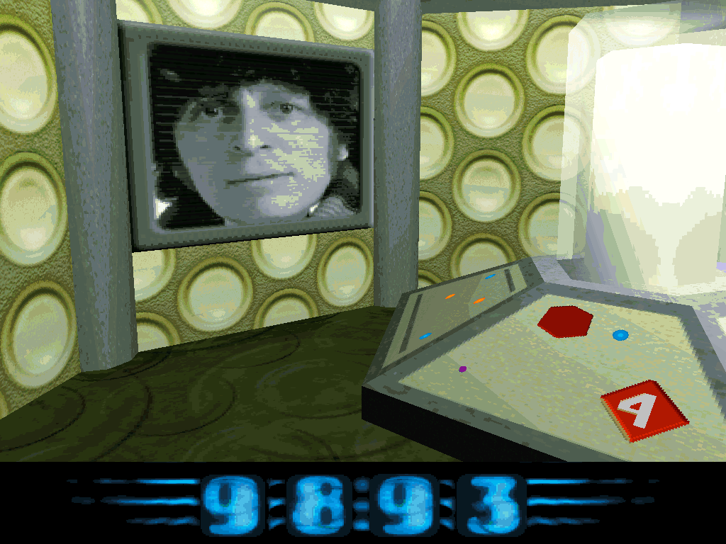 Doctor Who: Destiny of the Doctors (Windows) screenshot: The fourth Doctor, played by Tom Baker.
