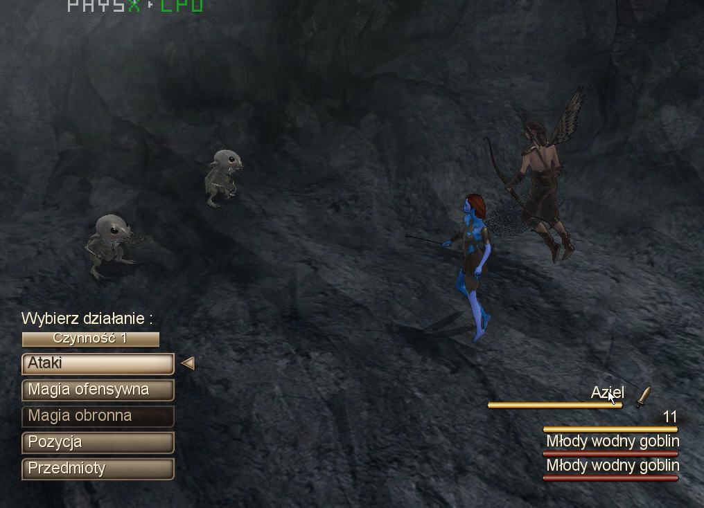 Faery: Legends of Avalon (Windows) screenshot: battle like a Final Fantasy