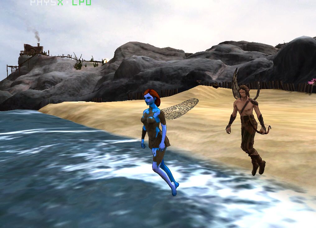 Faery: Legends of Avalon (Windows) screenshot: Flying faeries