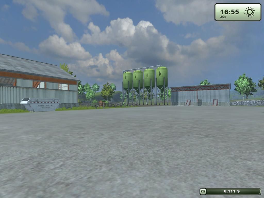 Farming Simulator 2013 (Windows) screenshot: The farm