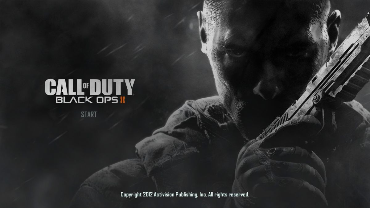 Call of Duty: Black Ops II (Windows) screenshot: Title screen