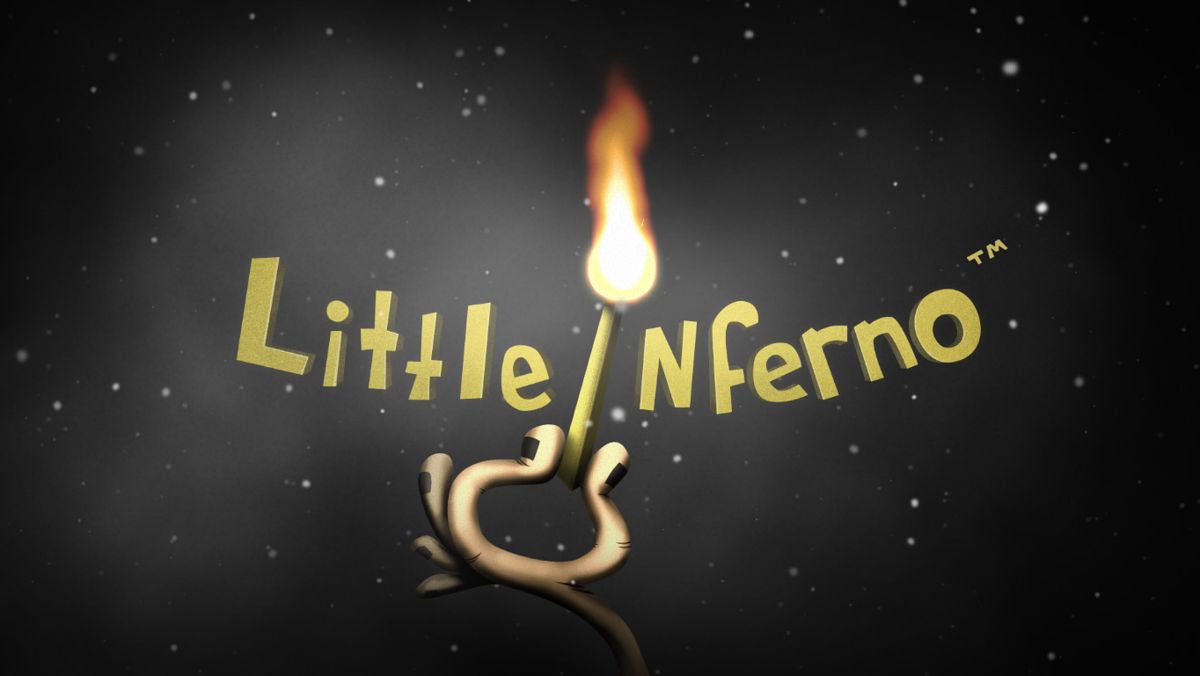 Little Inferno (Windows) screenshot: Title screen