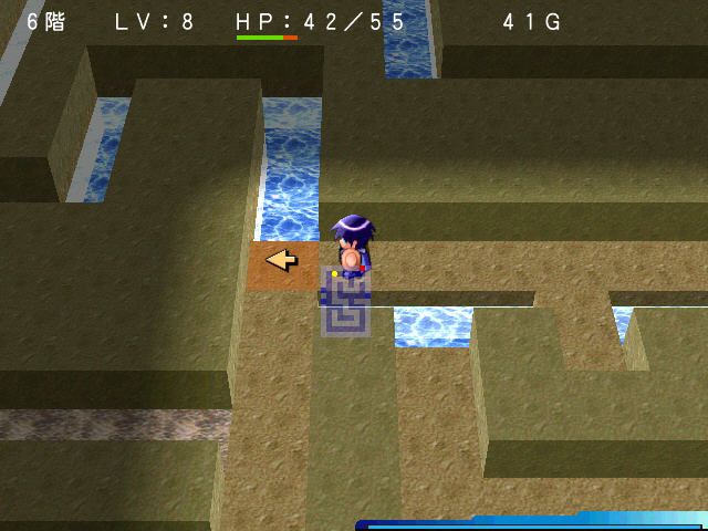 Phantom Knight: Mugen no Meikyū 3 - Type S (Windows) screenshot: Through the passages