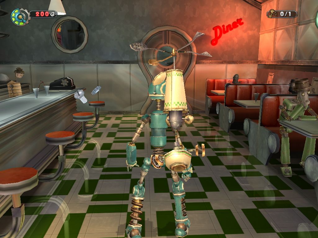 Robots (Windows) screenshot: Diner