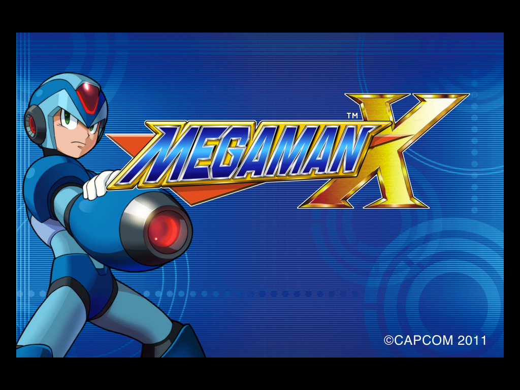 Mega Man X (iPad) screenshot: Title screen