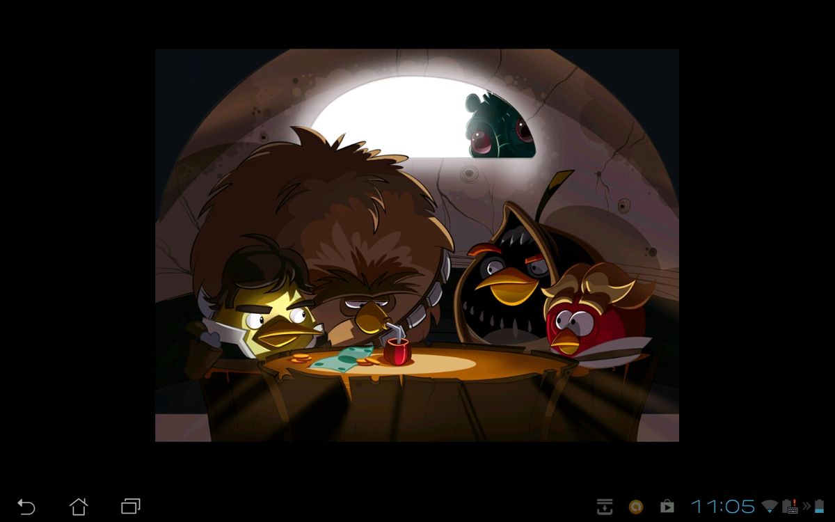 Screenshot of Angry Birds: Star Wars (Android, 2012) - MobyGames