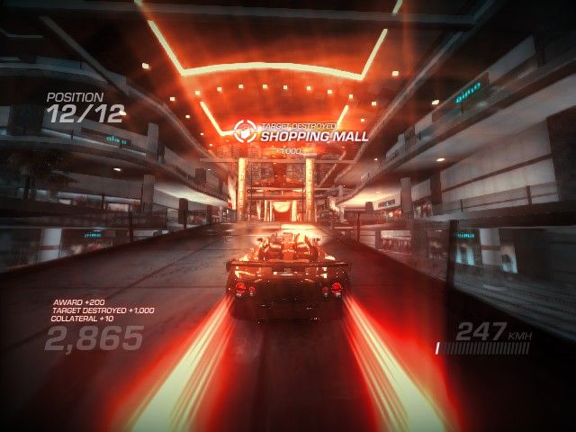 Ridge Racer: Unbounded (Windows) screenshot: Going shopping