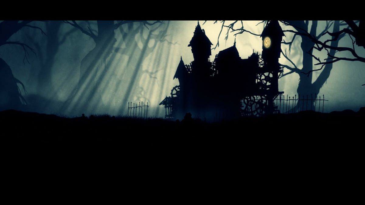 A Walk in the Dark (Windows) screenshot: Bast reaches a house with new sets of levels.