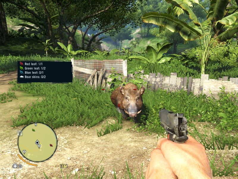 Far Cry 3 (Windows) screenshot: Hi. You know... I suddenly think of that Macao-style dish. No offense