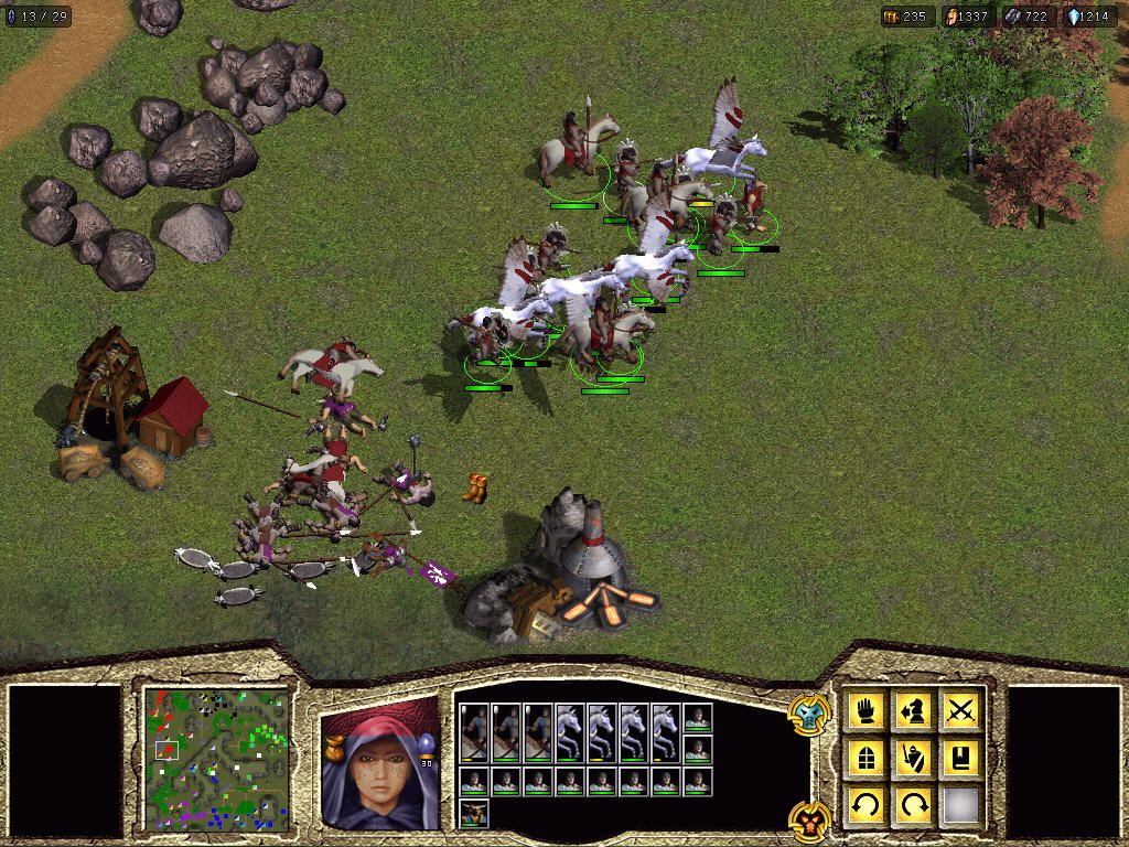 Warlords: Battlecry (Windows) screenshot: slaughter enemy!