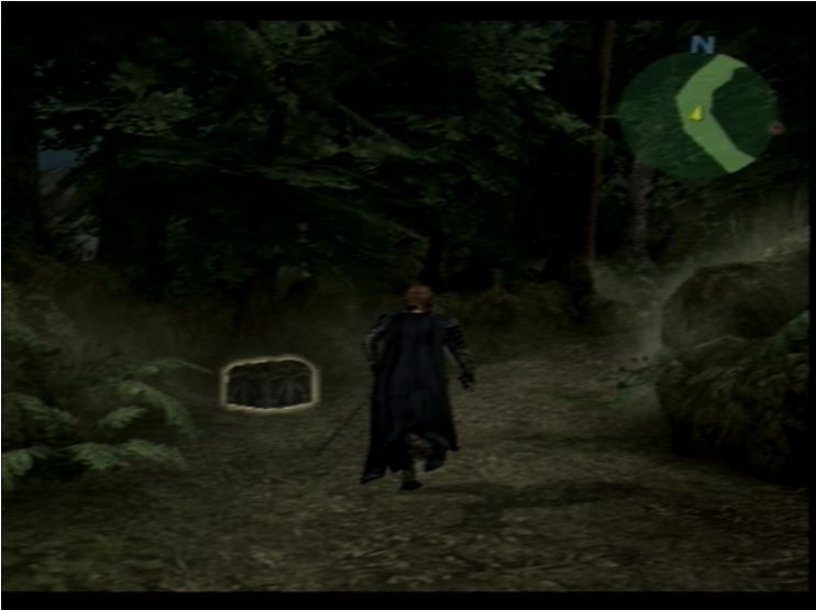 The Lord of the Rings: The Third Age (PlayStation 2) screenshot: Chests helpfully glow for a few seconds.