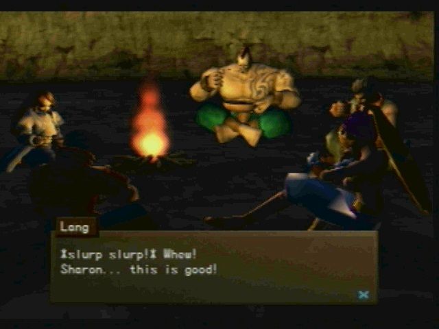Legaia 2: Duel Saga (PlayStation 2) screenshot: And then there were 6. Although only 3 are legitimate characters. Barely.
