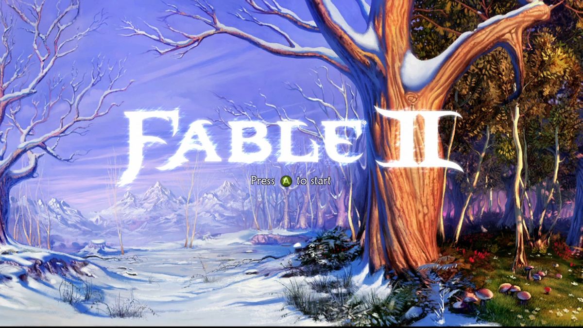 Fable II (Xbox 360) screenshot: Main title.