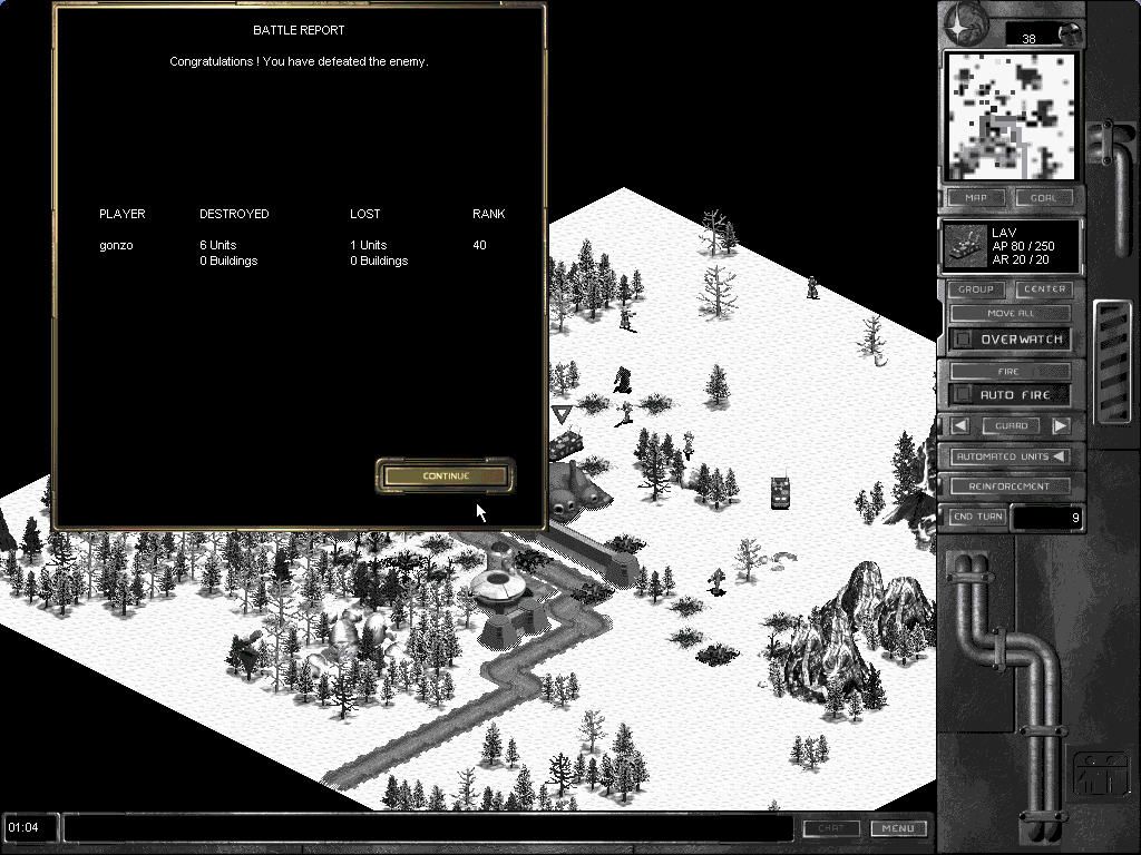 Fallen Haven: Liberation Day (Windows) screenshot: Snow terrain