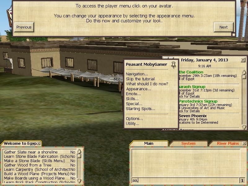 Screenshot of A Tale in the Desert (Windows, 2003) - MobyGames