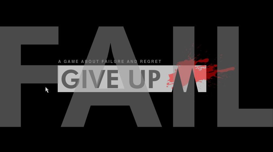Give Up (Browser) screenshot: FAIL
