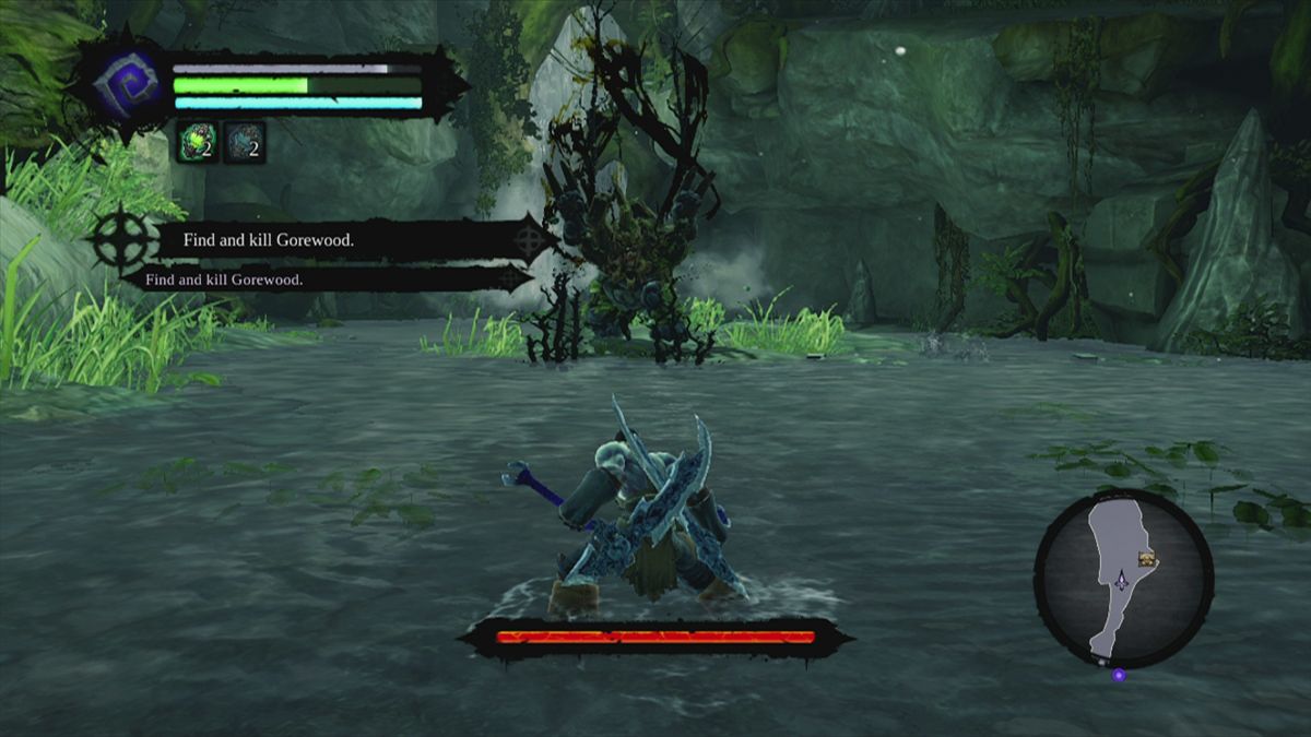 Darksiders II (Xbox 360) screenshot: another Miniboss
