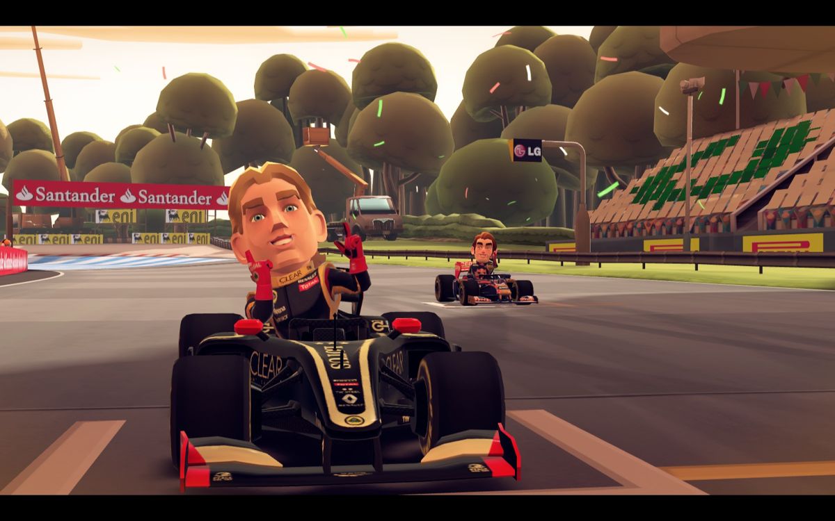 F1 Race Stars (Windows) screenshot: Ready for racing!
