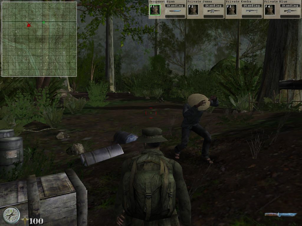 Elite Warriors: Vietnam (Windows) screenshot: don't shoot to civilian!