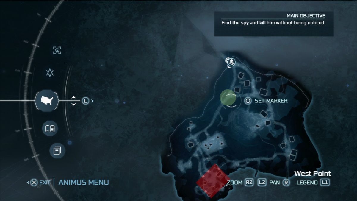 Assassin's Creed 3 Map