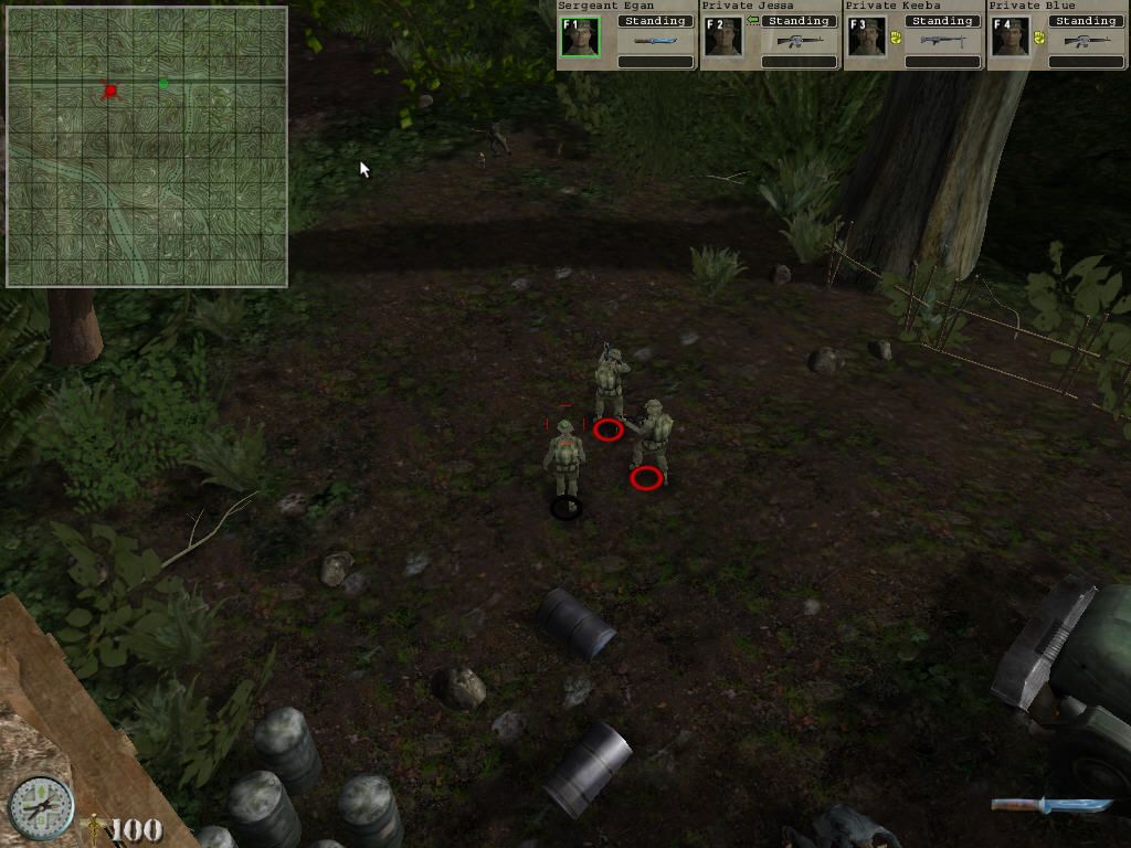 Elite Warriors: Vietnam (Windows) screenshot: RTS time.