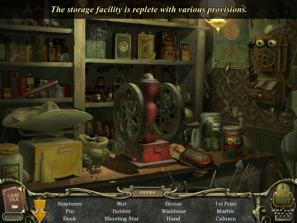 Mystery Case Files: Return to Ravenhearst (iPad) screenshot: General Store - objects