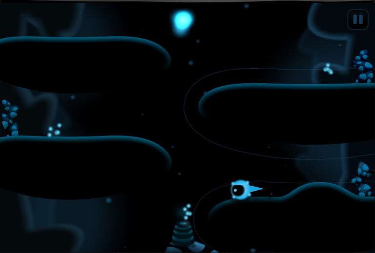 Contre Jour (Browser) screenshot: Level in the second chapter