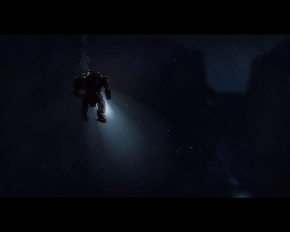 Mass Effect 3: Leviathan (Windows) screenshot: It's deep, cold and dark.