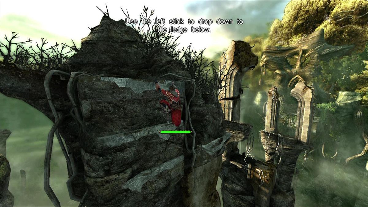 Castlevania: Lords of Shadow (Xbox 360) screenshot: Advance either by climbing and jumping.