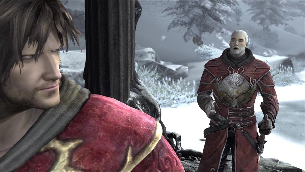 Castlevania: Lords of Shadow (Xbox 360) screenshot: Meet Zobek, your brother in arms.