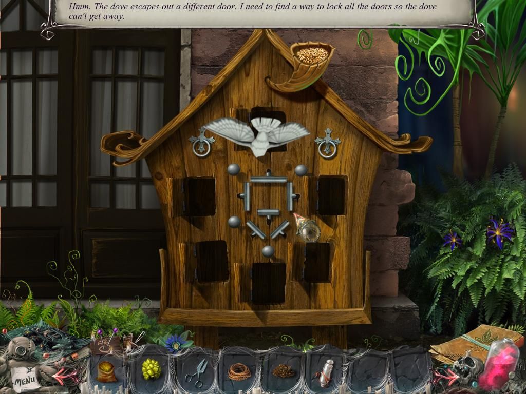 Deadtime Stories (Windows) screenshot: Birdhouse dove puzzle