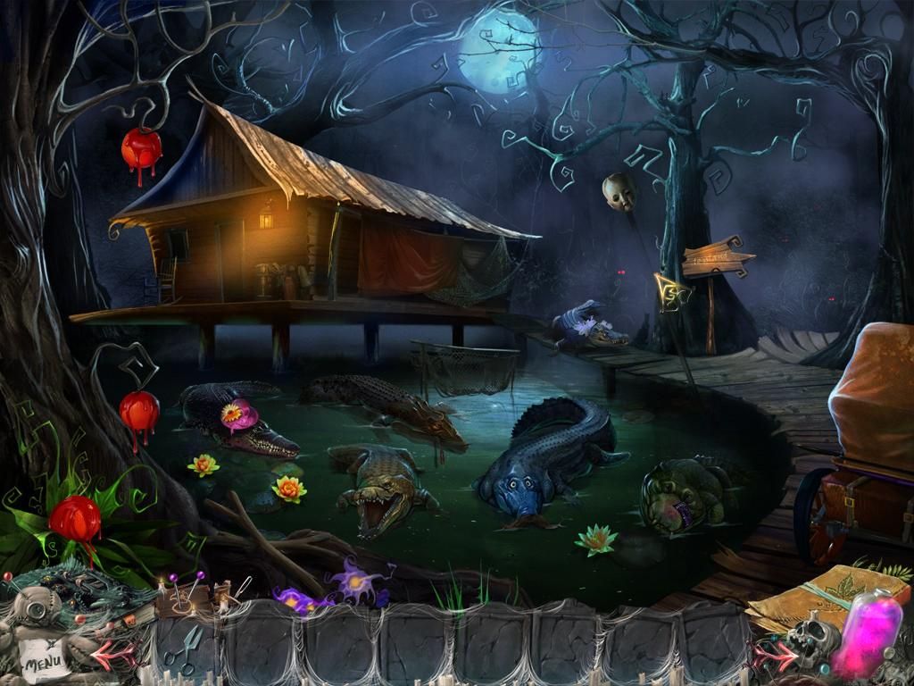 Deadtime Stories (Windows) screenshot: Cajun swamp