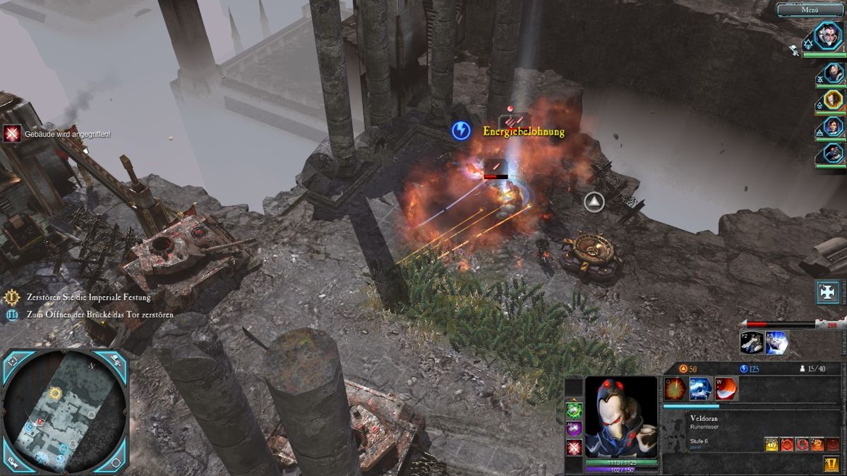 Warhammer 40,000: Dawn of War II - Retribution (Windows) screenshot: ...or the burning spell.