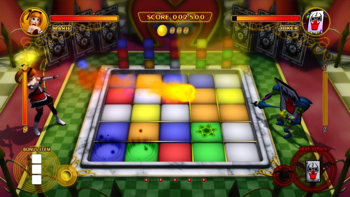 Magical Cube (Xbox 360) screenshot: Fireball!
