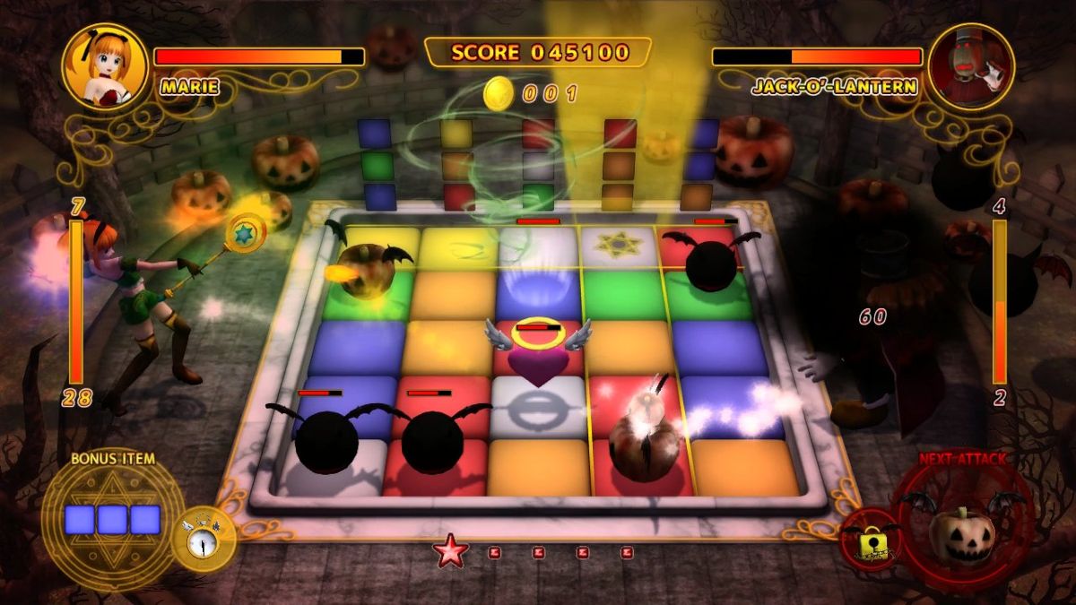 Magical Cube (Xbox 360) screenshot: Grab the heart for a health boost!