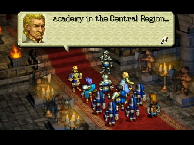 Ogre Battle 64: Person of Lordly Caliber (Nintendo 64) screenshot: Nomination students.
