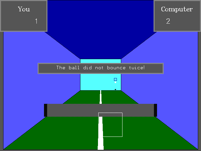 3DWorld (DOS) screenshot: Oh, there are rules?