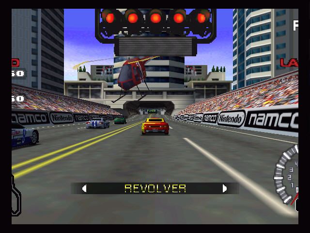 Ridge Racer 64 (Nintendo 64) screenshot: START!