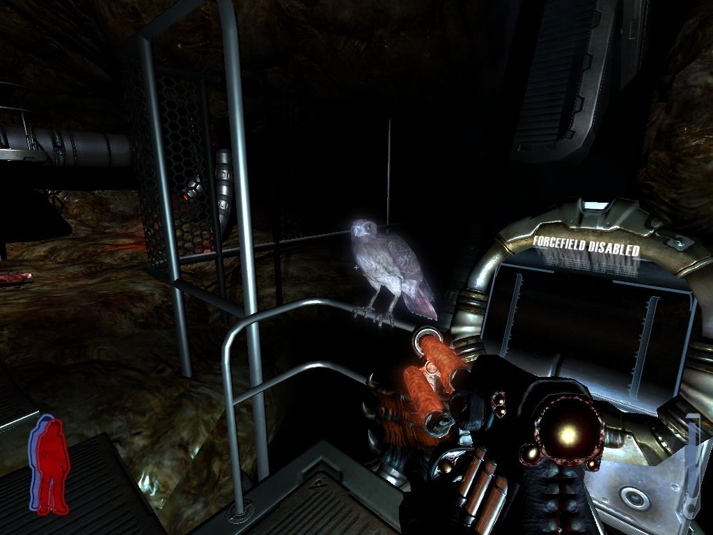 Prey (Macintosh) screenshot: My spirit Talon who will help me during my journey