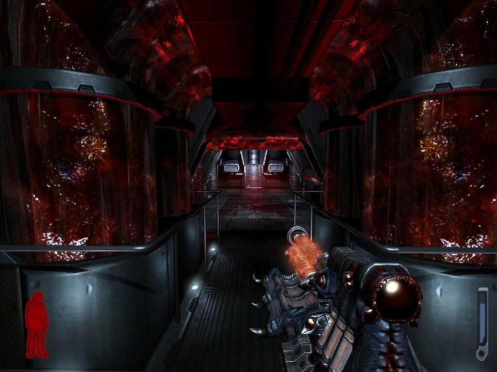 Prey (Macintosh) screenshot: This ship is alive