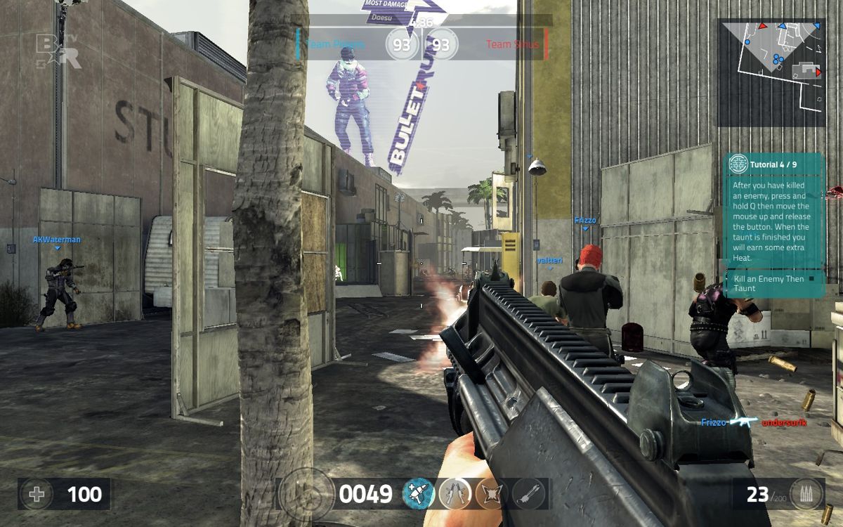 Screenshot of Bullet Run (Windows, 2012) - MobyGames