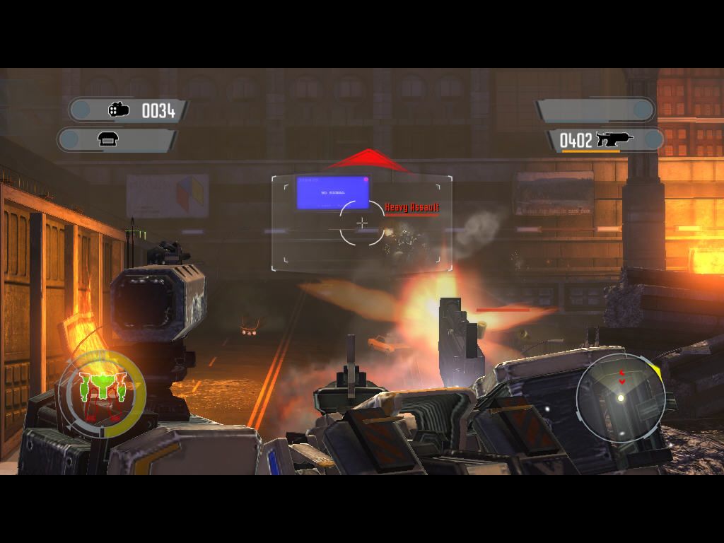 Front Mission Evolved (Windows) screenshot: Fire!