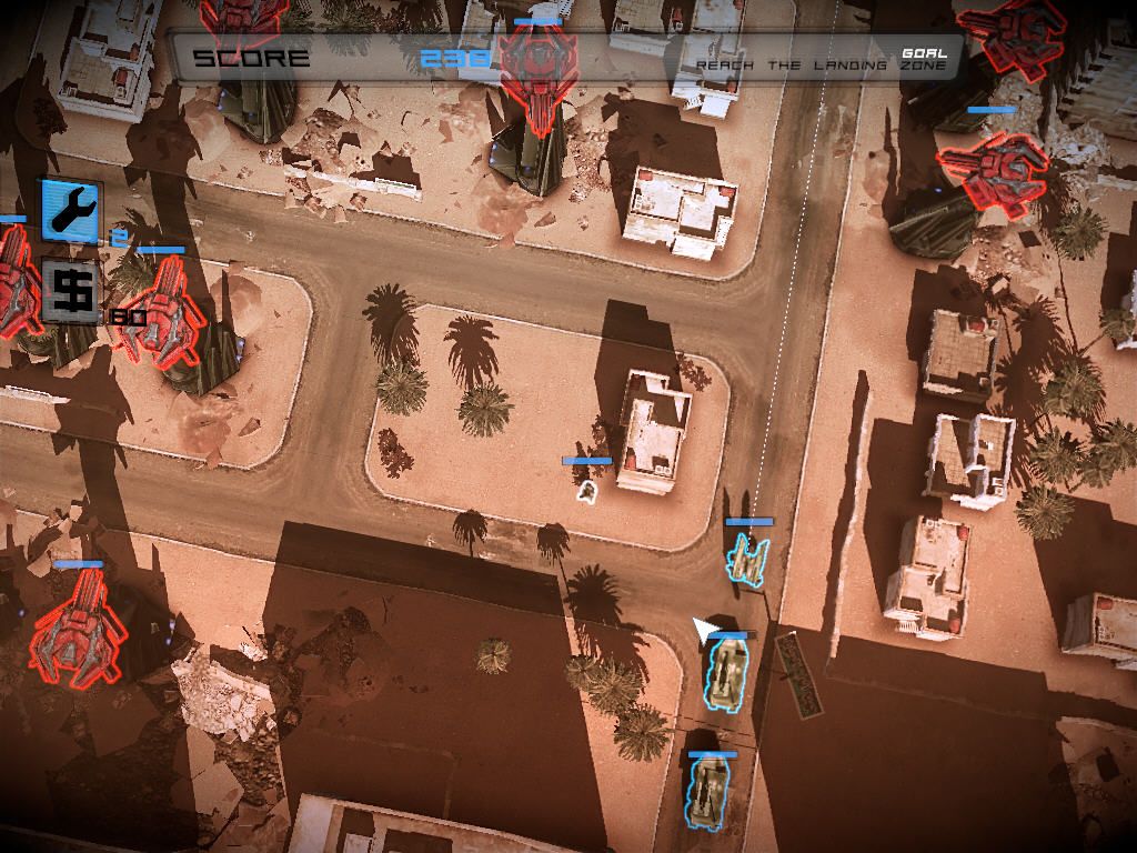 Anomaly: Warzone Earth (Windows) screenshot: Avoid the enemies