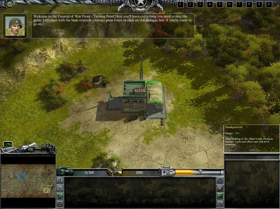 Screenshot of War Front: Turning Point (Windows, 2007) - MobyGames