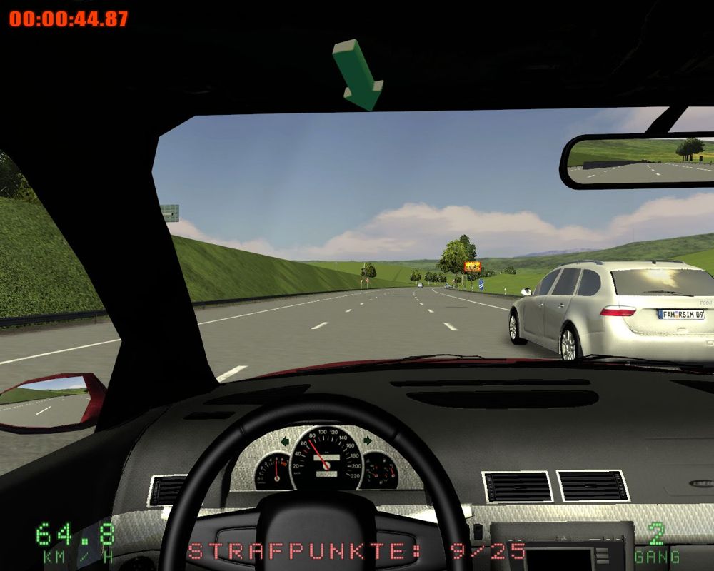 Driving Simulator 2009 HD gameplay. 