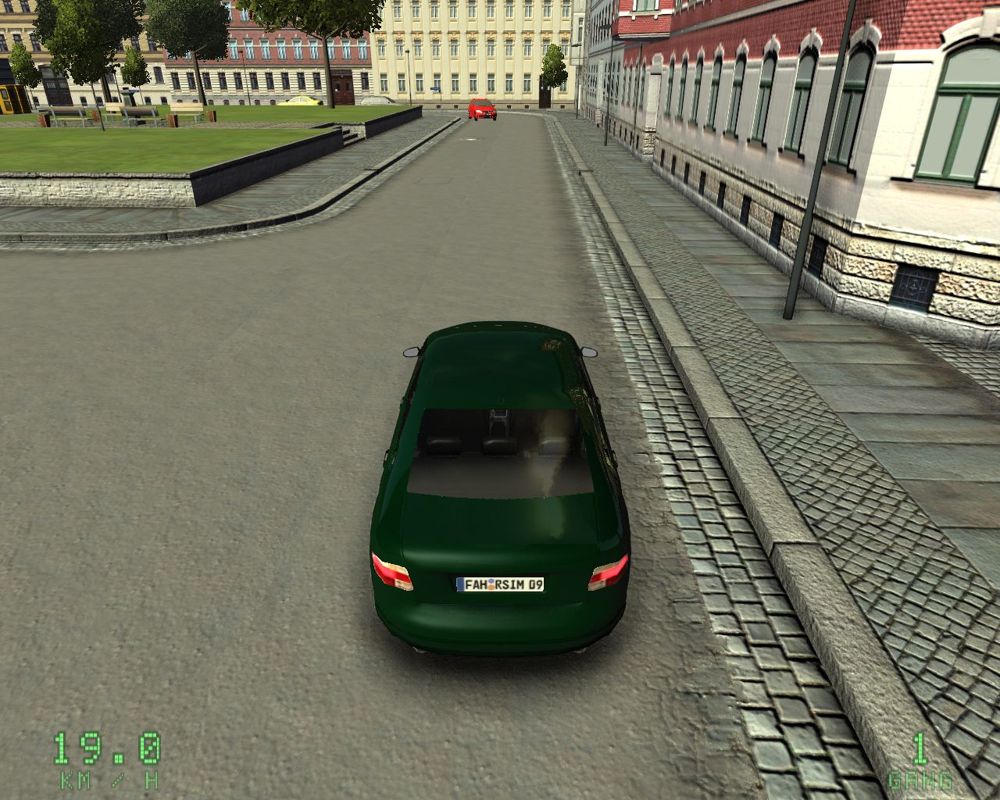 Driving Simulator 2009 (Windows) screenshot: The limousine