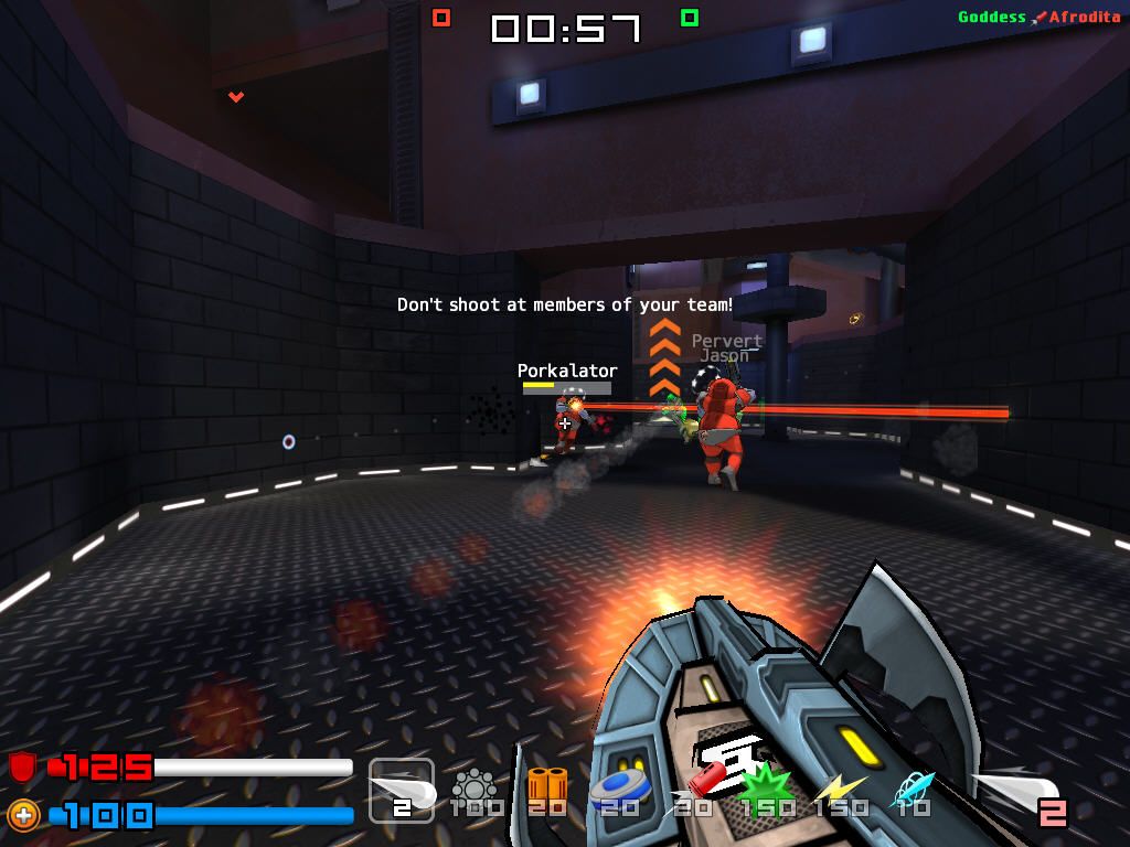 War§ow (Windows) screenshot: friendly fire. Very unfriendly.