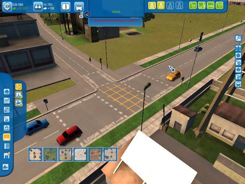 Cities XL 2011 (Windows) screenshot: residents moving cars